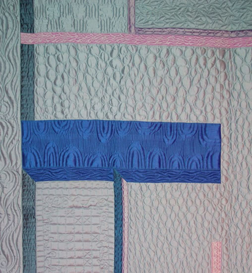Coperta IV San Francisco Blues Silk Quilt ~ Registry #91103