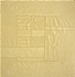 Fringed Trapunta Yellow ~ Registry #91038<br>Butter Yellow duppioni silk with Lime green “fringe” and lime green backing. Poly-Down batting.<br>98"L x 95"W ~ $3103.00